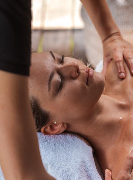 body massage to a woman