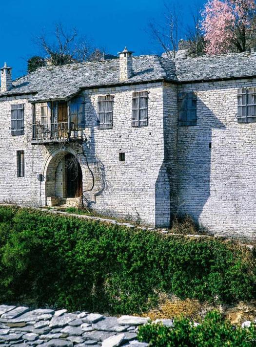 stoned old house