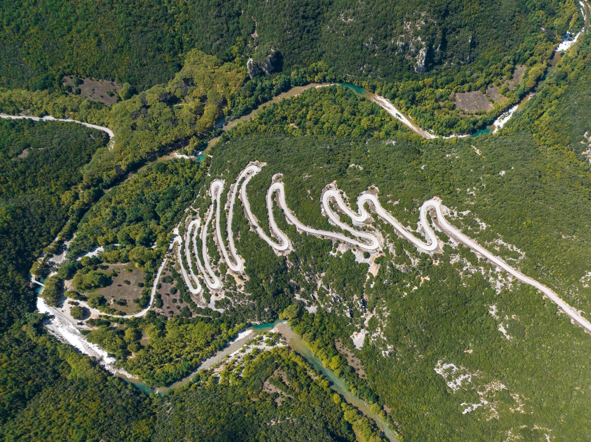 panoramic view of a road